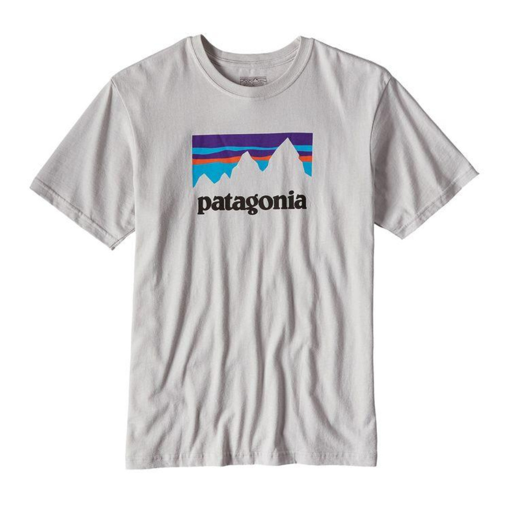 Patagonia Men's Shop Sticker Cotton T-Shirt NWT